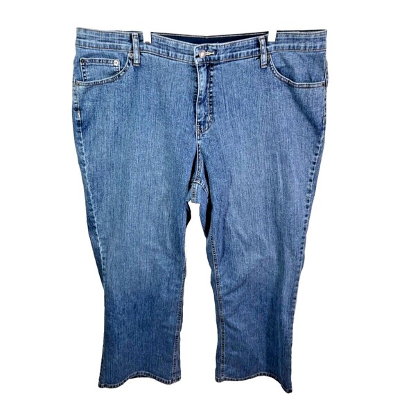 Westport Women's Size 20 Cropped Stretch Wast Denim Jeans - Picture 1 of 8